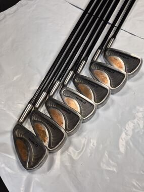 FGS Winding Filament Graphite Low Torque Golf Clubs 3,4,5,6,7,8,9, 38" O'Neal